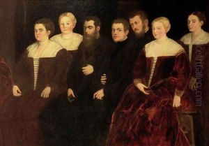 Seven members of the Soranzo Family by Jacopo Tintoretto (Robusti)