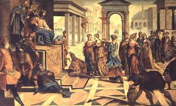 Solomon and the Queen of Sheba - view 1