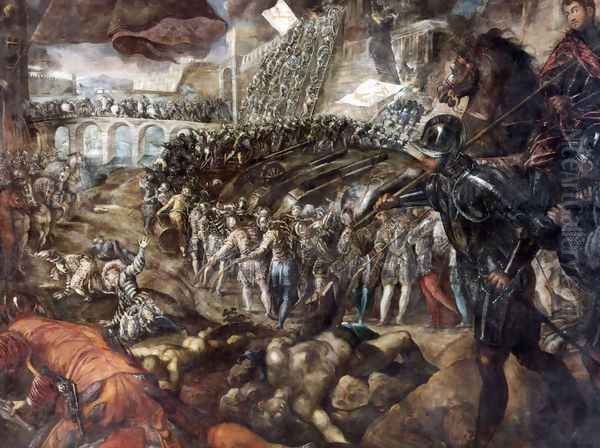 Federico II Gonzaga conquers Parma - view 1
