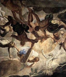 Moses Receiving the Tables of the Law (detail 1)