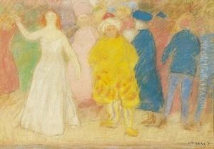 Fancy Dress Ball by Janos Vaszary