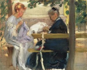 The Artist's Wife And Mother 1906 The Artist's Wife And Mother 1906