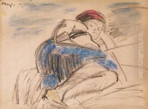 Resting by Janos Vaszary