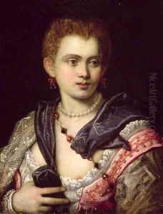 Portrait of a Lady by Jacopo Tintoretto (Robusti)