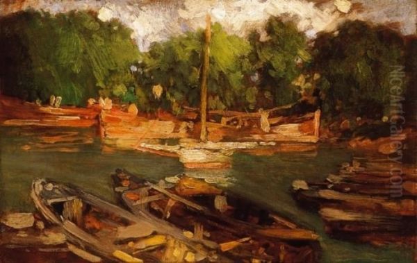 Harbour In Siofok - view 1