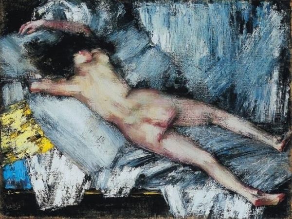 Nude In The Studio, About 1920 - view 1