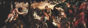 St. Roch and the Beasts of the Field, 1567 by Jacopo Tintoretto (Robusti)