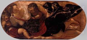 Allegory of the Scuola della Carità by Jacopo Tintoretto (Robusti)