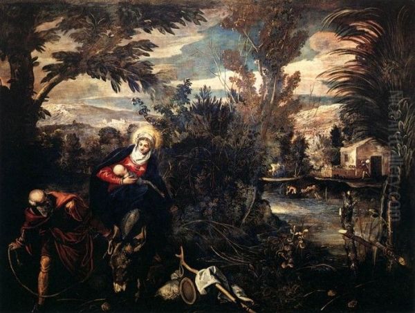 The Flight into Egypt, c.1575-77 - view 1