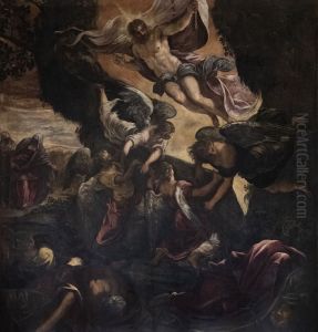 The Resurrection of Christ 5 by Jacopo Tintoretto (Robusti)