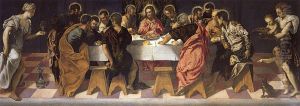 The Last Supper 3 by Jacopo Tintoretto (Robusti)