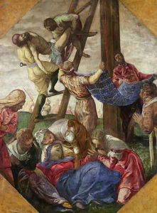 The Descent from the Cross, c.1560-65 by Jacopo Tintoretto (Robusti)
