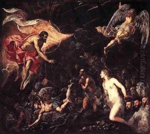 The Descent into Hell 2 by Jacopo Tintoretto (Robusti)