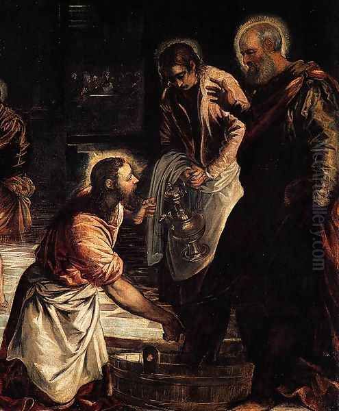 Christ Washing His Disciples' Feet (detail 1) - view 1