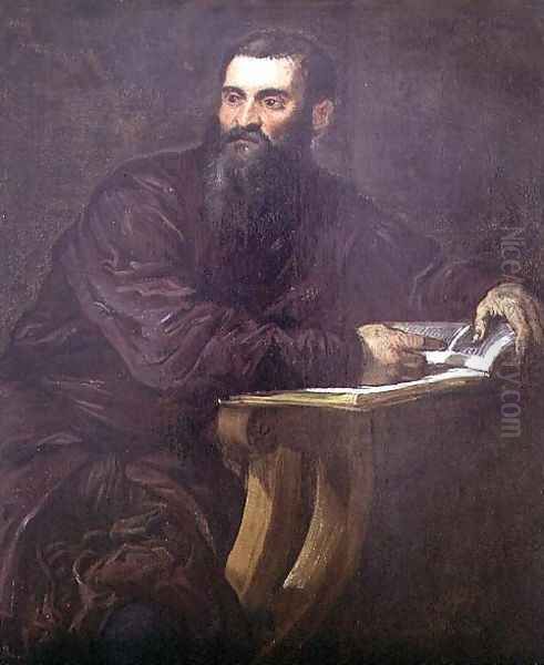 Portrait of a Bearded Man with a Book - view 1