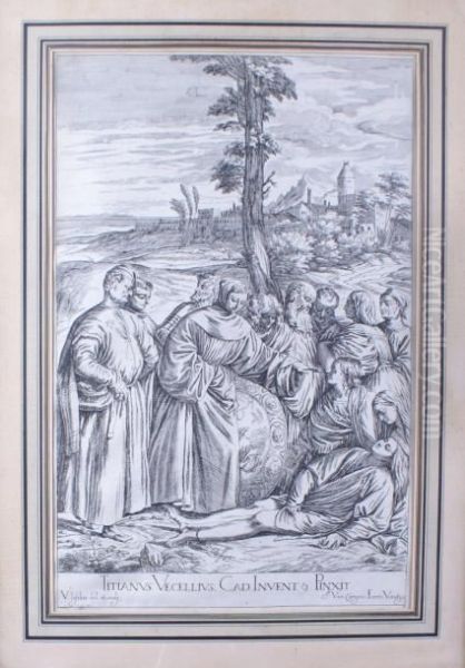 Vie De Saint-antoine De Padoue, Le Miracle Du Pied Coupe - view 1