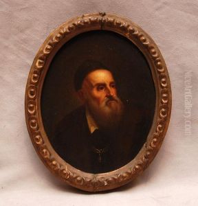 Portrait Of A Bearded Gentleman by Tiziano Vecellio (Titian)