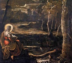 St Mary of Egypt (detail) by Jacopo Tintoretto (Robusti)