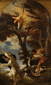 Martyrdom Of Saint Peter Martyr by Tiziano Vecellio (Titian)