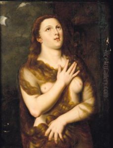 Marie-madeleine by Tiziano Vecellio (Titian)