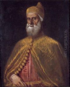 Ritratto Del Doge Francesco Donato by Tiziano Vecellio (Titian)