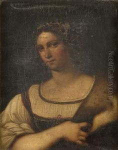 Portrait De Femme by Tiziano Vecellio (Titian)