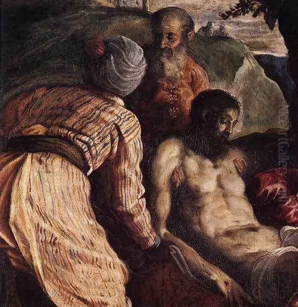 Christ Carried to the Tomb (detail) - view 1