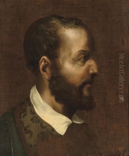 Head Of A Man In Profile - view 1
