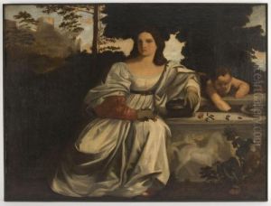 Sacred And Profane Love by Tiziano Vecellio (Titian)