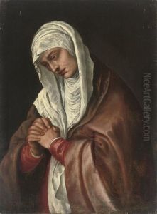 The Mater Dolorosa by Tiziano Vecellio (Titian)