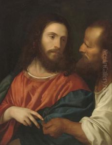 The Tribute Money by Tiziano Vecellio (Titian)