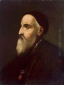 Imitatore Autoritratto
Dell""""artista; Replica Dell""""autoritratto Presso Il Prado Di Madrid by Tiziano Vecellio (Titian)