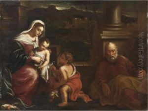 Sacra Famiglia Con San Giovannino