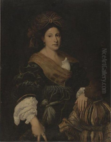 Portrait Of Laura Dei Dianti - view 1