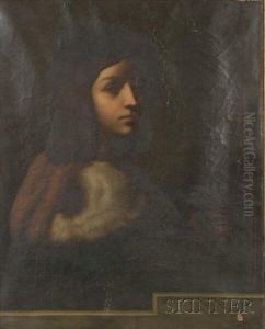 Portrait Of A Gentleman. by Tiziano Vecellio (Titian)