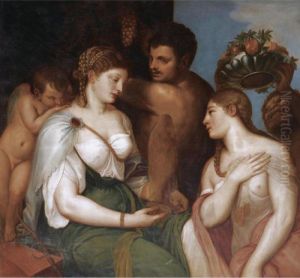 An Allegory With Venus, Bacchus And Ceres An Allegory With Venus, Bacchus And Ceres