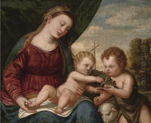 The Madonna And Child With The Infant Saint John The Baptist - view 1