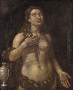 The Penitent Magdalene by Tiziano Vecellio (Titian)