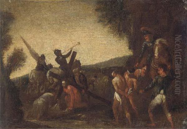 Christ On The Road To Calvary - view 1