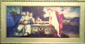 Allegory Of Sacred And Profane Love by Tiziano Vecellio (Titian)
