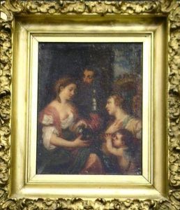 Allegory Of Alfonso D'avalos
Oil On Canvas