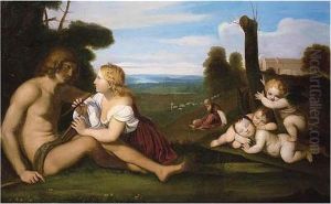 The Three Ages Of Man by Tiziano Vecellio (Titian)