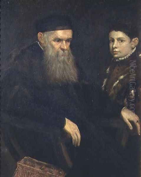 Old man and his servant, 1565 - view 1