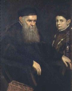 Old man and his servant, 1565 by Jacopo Tintoretto (Robusti)
