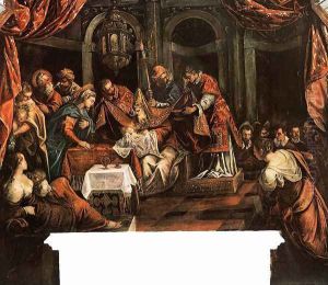 The Circumcision by Jacopo Tintoretto (Robusti)