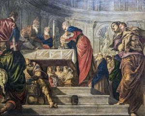 The Presentation of Christ in the Temple by Jacopo Tintoretto (Robusti)