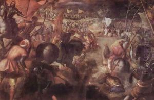 The Battle of Taro by Jacopo Tintoretto (Robusti)