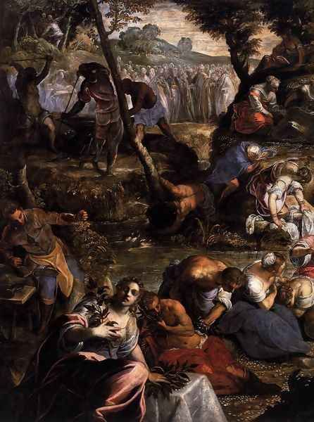 The Jews in the Desert (detail 1) - view 1