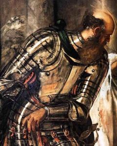 Ecce Homo (detail) by Jacopo Tintoretto (Robusti)