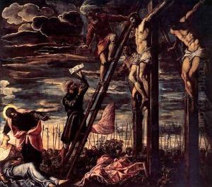 The Crucifixion of Christ by Jacopo Tintoretto (Robusti)